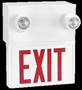 fire safety exit light